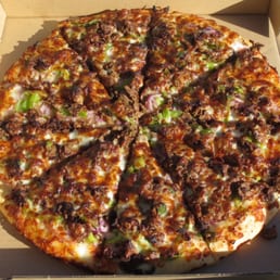 New York Steak Pizza