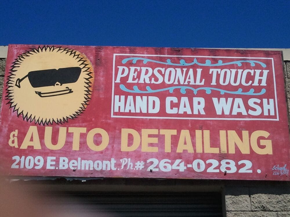PERSONAL TOUCH HAND CAR WASH Updated May 2024 1270 N Abby St