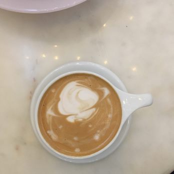 The Pour Choice - Vanilla latte w/ solar system latte art and almond milk - Coffee & Tea Near Me - Auburn, California The Pour Choice - Vanilla latte w/ solar system latte art and almond milk - Coffee & Tea Near Me - Auburn, California