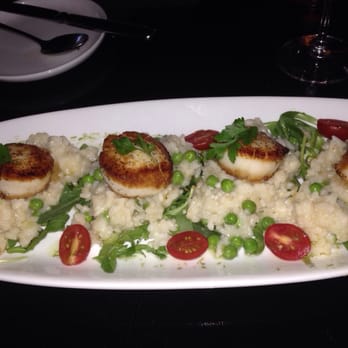 ChopHouse Grille - Scallop over Sweet Pea Risotto - New American Near Me - Wakefield, Rhode Island