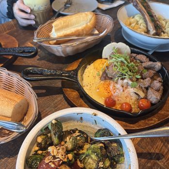 NEP Cafe - crispy brussel sprouts, banh mi chao filet mignon, bone marrow pasta - Breakfast & Brunch Near Me - Irvine, California NEP Cafe - crispy brussel sprouts, banh mi chao filet mignon, bone marrow pasta - Breakfast & Brunch Near Me - Irvine, California