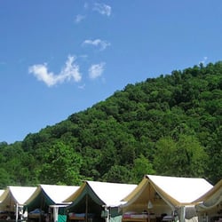 Camp Alleghany - The tents