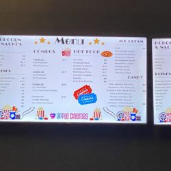 Apple Cinemas - Menu!