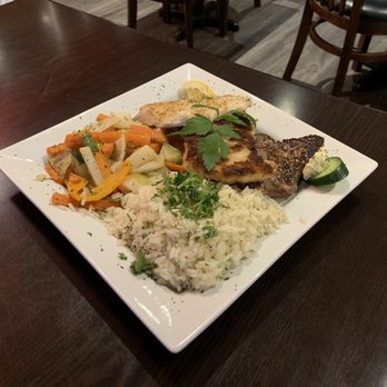 Gateway Grill Espresso & Bubble Tea Bar - Chefs Platter with rice and veg. - Diners Near Me - Clearwater, British Columbia