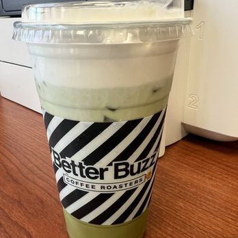 Better Buzz Coffee -- Las Vegas St. Rose - Banana Matcha - Coffee & Tea Near Me - Henderson, Nevada Better Buzz Coffee -- Las Vegas St. Rose - Banana Matcha - Coffee & Tea Near Me - Henderson, Nevada