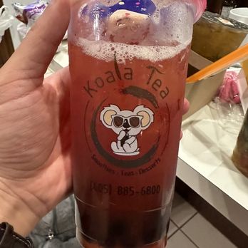 Koala Tea - Strawberry green tea - Macarons Near Me - Oklahoma City, Oklahoma Koala Tea - Strawberry green tea - Macarons Near Me - Oklahoma City, Oklahoma
