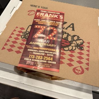 Frank's Pizzeria - Pizza Near Me - Chicago, Illinois