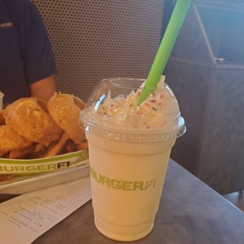 BurgerFi - Vanilla Milkshake - Burgers Near Me - Boynton Beach, Florida BurgerFi - Vanilla Milkshake - Burgers Near Me - Boynton Beach, Florida