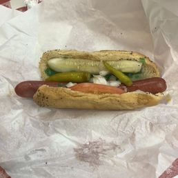 Chicago hot dog Chicago hot dog