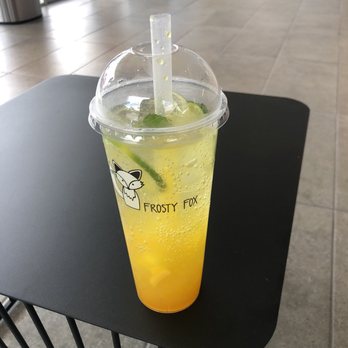 FROSTY FOX - Mango mojito mocktail - Coffee & Tea Near Me - Gainesville, Florida