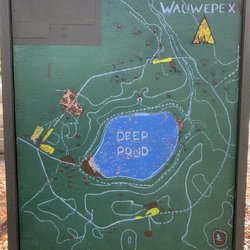Boy Scout Camp Wauwepex - Schiff Scout Reservation - Map