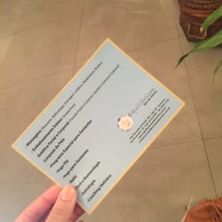 Equilibrium Spa da Mente - List of some of the services