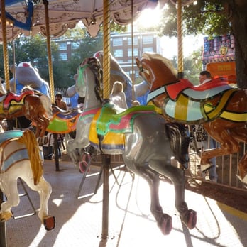 Wurstfest - The carousel horses that only children are allowed to ride. :( - Festivals Near Me - New Braunfels, Texas