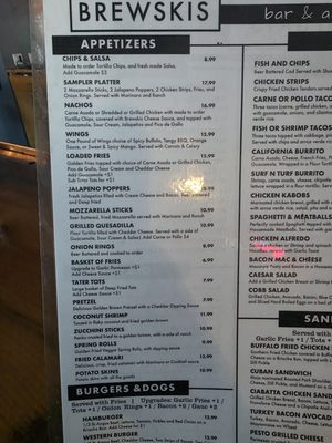 Menu photo 5 Brewski's Bar & Arcade San Diego, CA Menu photo 5 Brewski's Bar & Arcade San Diego, CA
