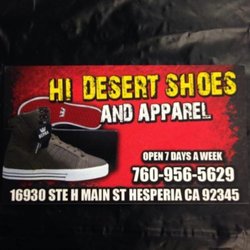 Hi Desert Shoes & Apparel No 2 - Contact us !