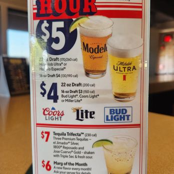Chili's - Happy hour specials October 2024 - Tex-Mex Near Me - Mansfield, Texas