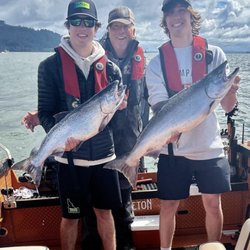 Kelly Short Outdoors Guided Sport Fishing Trips - Kelly & my sons!