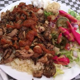 Jerk Chicken Shawarma