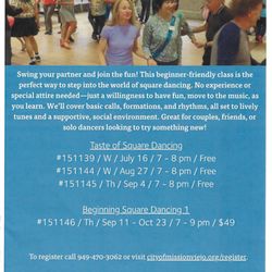 Ramblin' Rogues - Flyer for 2025 classes
