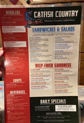 Menu photo 8 Catfish Country Bartow, FL