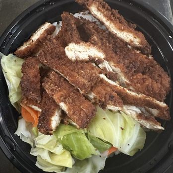 Happy Teriyaki - Katsu bowl BURNT DRY GROSS - Chinese Near Me - Tacoma, Washington Happy Teriyaki - Katsu bowl BURNT DRY GROSS - Chinese Near Me - Tacoma, Washington
