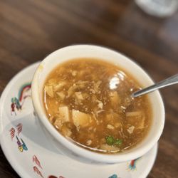 Lock Chun - Lunch special hot and sour soup