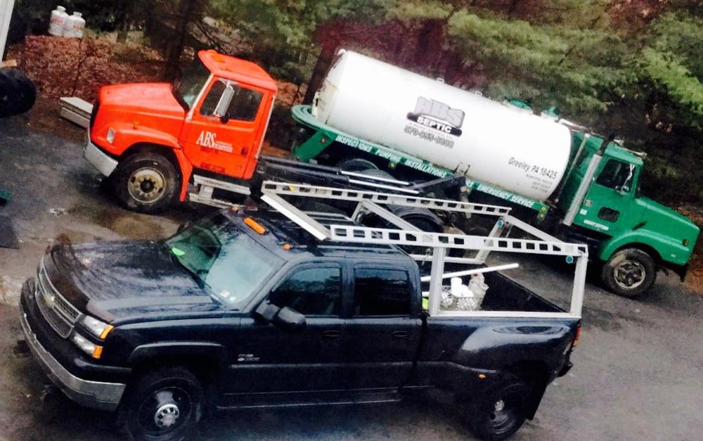 Slide of ABS Septic and Dumpster