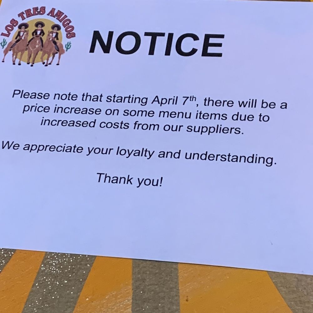 notice to customers
