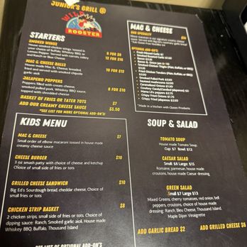 Wild Rooster Bar & Grill - Menu - Burgers Near Me - Prineville, Oregon Wild Rooster Bar & Grill - Menu - Burgers Near Me - Prineville, Oregon