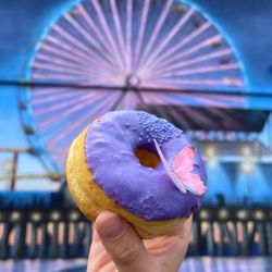 Dks Donuts & Bakery - Butterfly Taro Donut