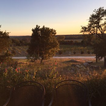 Bluff Dale Vineyards - A view over the vineyard close to sunset - Wineries Near Me - Bluff Dale, Texas