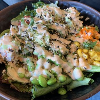 Poke Pola - 7/26/23 my regular sized pike bowl: spicy tuna. Salmon & albacore - Poke Near Me - Long Beach, California Poke Pola - 7/26/23 my regular sized pike bowl: spicy tuna. Salmon & albacore - Poke Near Me - Long Beach, California