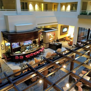 Atrium Lounge - View from above - Wine Bars Near Me - Waltham, Massachusetts