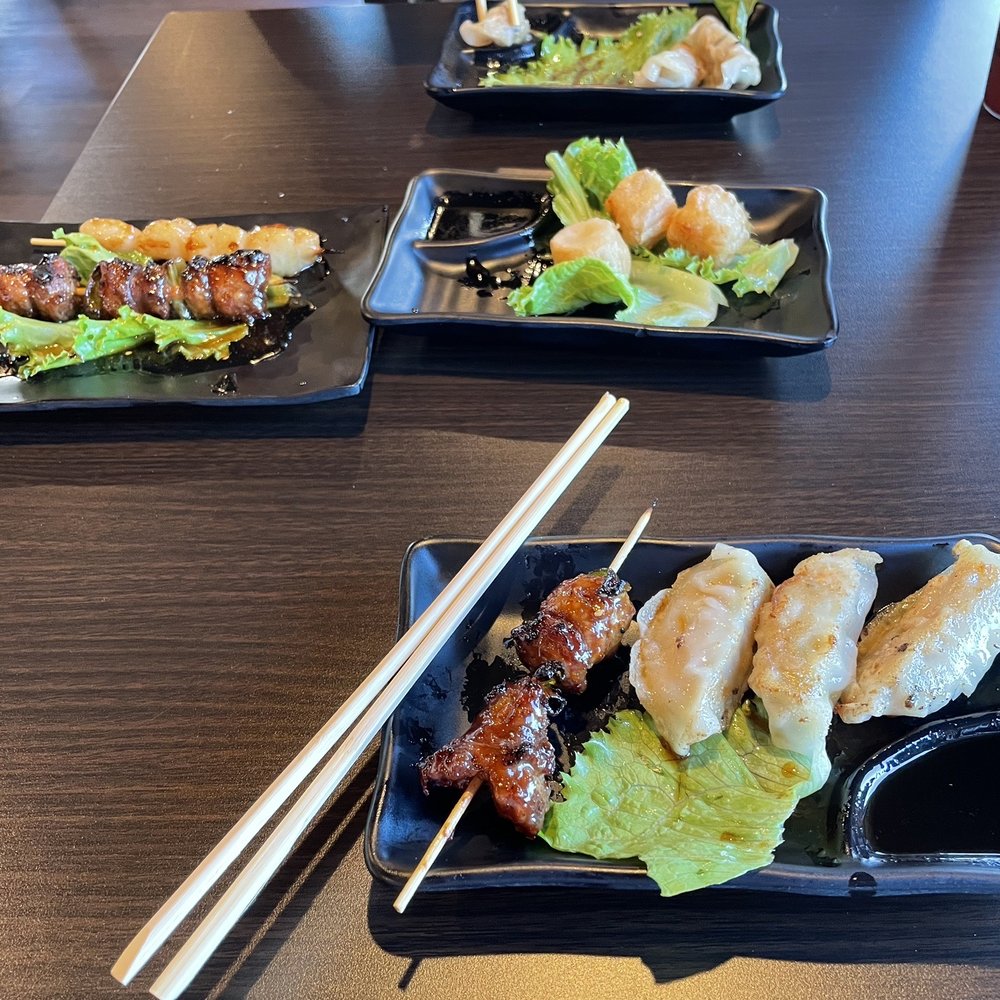 Kumamon Ramen - Gyoza, Pork Sweet Sausage Scallion Robatayaki, Strawberry Ice Tea - Ramen Near Me - Exton, Pennsylvania Kumamon Ramen - Gyoza, Pork Sweet Sausage Scallion Robatayaki, Strawberry Ice Tea - Ramen Near Me - Exton, Pennsylvania