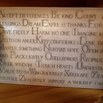 Riversong Inn Retreat - A sweet sign in the dining room - Bed & Breakfast Near Me - Estes Park, Colorado Riversong Inn Retreat - A sweet sign in the dining room - Bed & Breakfast Near Me - Estes Park, Colorado