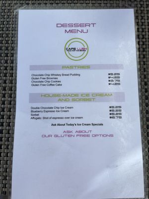 Menu photo 1 Cafe Lush Albuquerque, NM