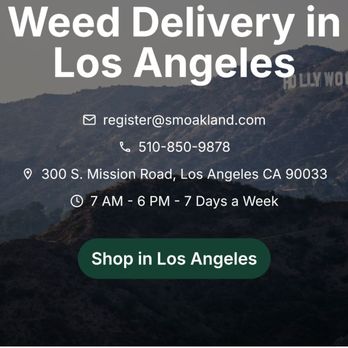Smoakland Weed Delivery - Photo proof that they say they deliver in LA - Cannabis Dispensaries Near Me - Oakland, California Smoakland Weed Delivery - Photo proof that they say they deliver in LA - Cannabis Dispensaries Near Me - Oakland, California
