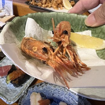 Imanas Tei - Who doesn't like a good crispy shrimp head right - Sushi Bars Near Me - Honolulu, Hawaii Imanas Tei - Who doesn't like a good crispy shrimp head right - Sushi Bars Near Me - Honolulu, Hawaii