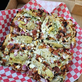 Rush's Squares - The Fancy Pants - Pizza Near Me - Bend, Oregon