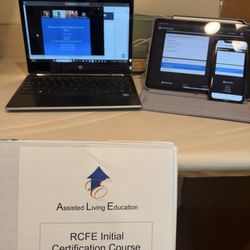Assisted Living Education - 60 hour live class/20 online hours
