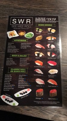 Menu photo 6 SEE-WEE-ROLL Japanese Restaurant Mobile, AL Menu photo 6 SEE-WEE-ROLL Japanese Restaurant Mobile, AL