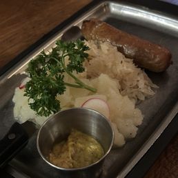 Sausage lunch option Sausage lunch option