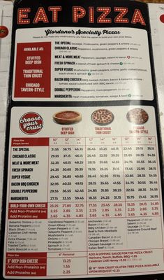 Menu photo 4 Giordano's Chicago, IL Menu photo 4 Giordano's Chicago, IL