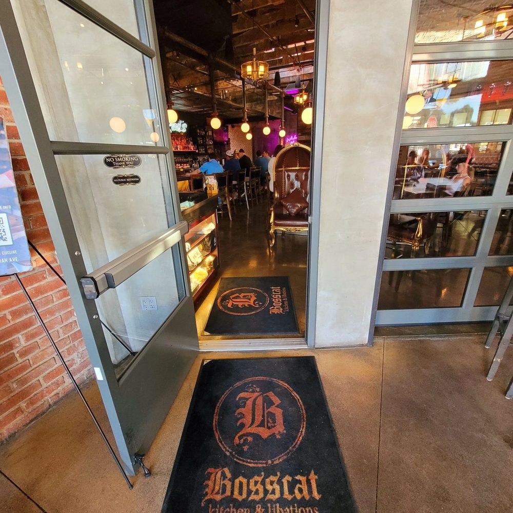 Bosscat Kitchen & Libations - Just before entering the inner area - Bars Near Me - Orange, California Bosscat Kitchen & Libations - Just before entering the inner area - Bars Near Me - Orange, California