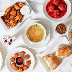 Nino's Pizzeria & Restaurant - food spread