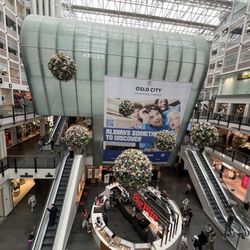 Oslo City - Inside the mall