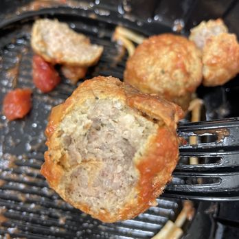 Fazoli's - That is raw, uncooked meat inside the meatballs. - Italian Near Me - Mesa, Arizona