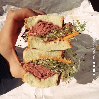 The Cheese Shop - Roast beef, cheddar, sprouts, & house dressing on French bread - Cheese Shops Near Me - Williamsburg, Virginia The Cheese Shop - Roast beef, cheddar, sprouts, & house dressing on French bread - Cheese Shops Near Me - Williamsburg, Virginia