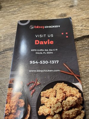 Menu photo 7 bb.q Chicken Davie, FL
