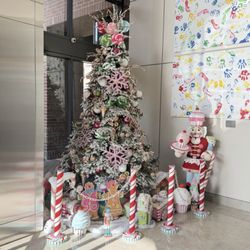 Restore Orthopedics and Spine Center - Xmas tree in the lobby